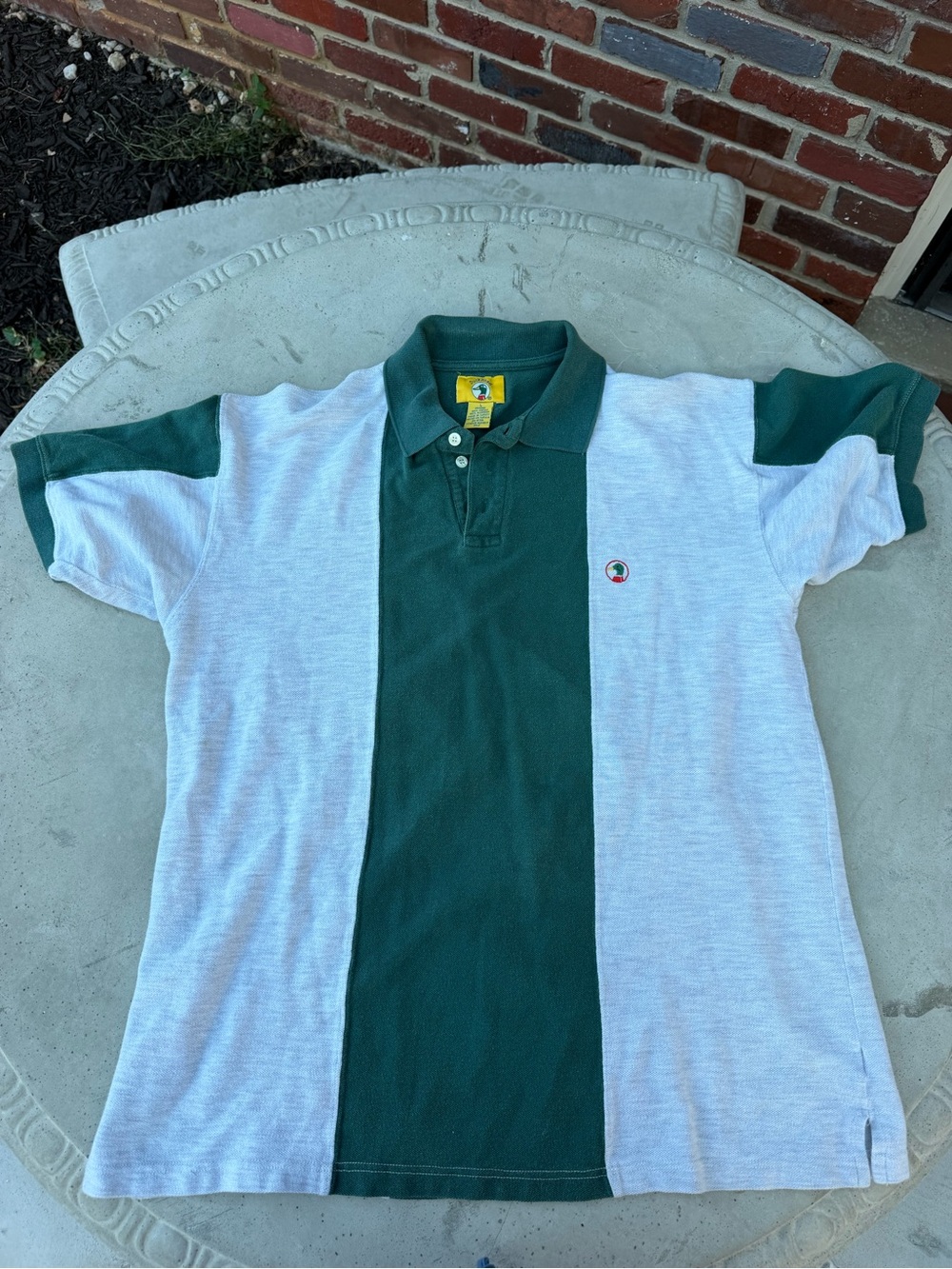 Vintage 90s Duck Head Colorblock Polo Shirt Men's Large